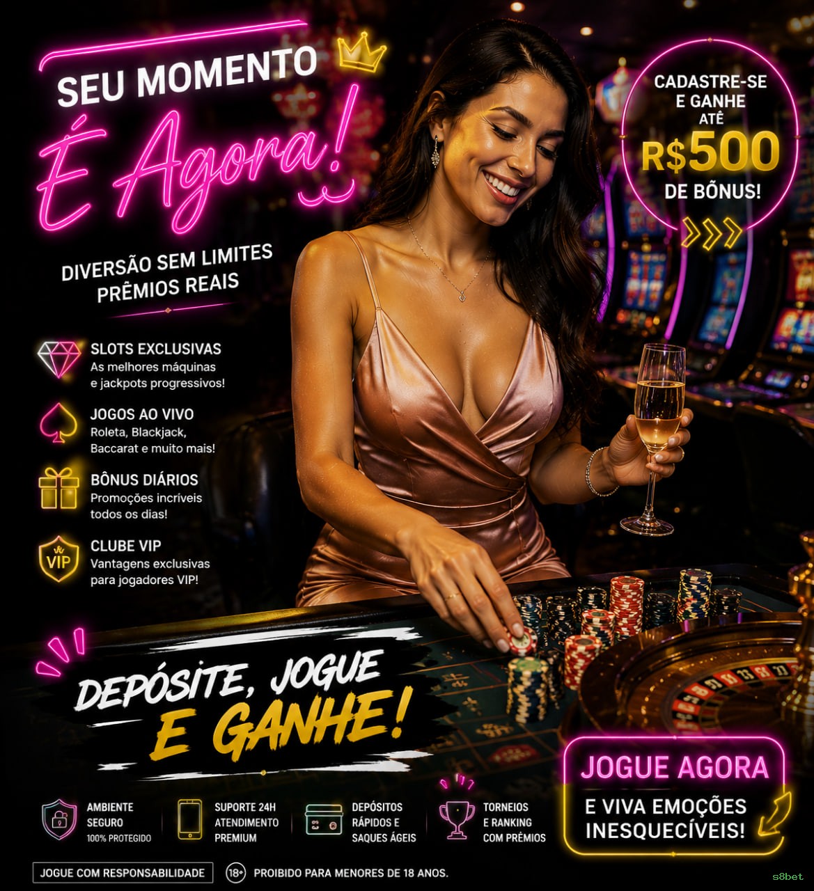 Cassino s8bet - mesas ao vivo e jogos